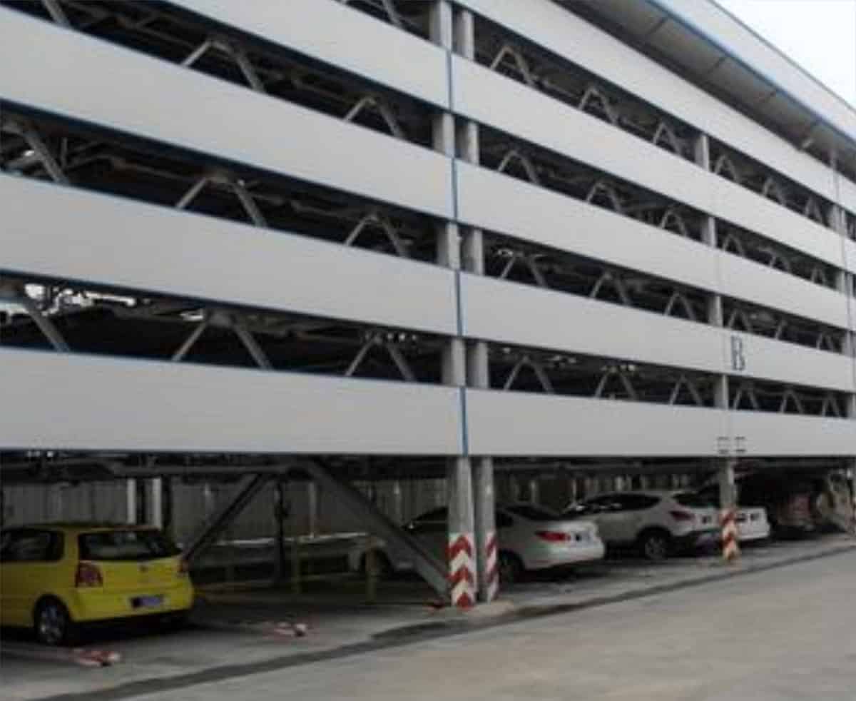 PSH5五層升降橫移立體停車設備